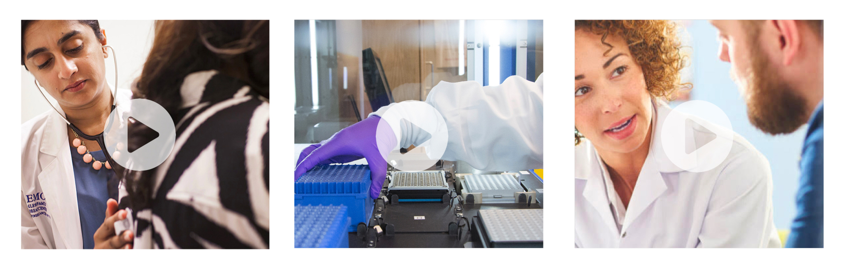 Video content created for Immunogenomics' patient and research storytelling