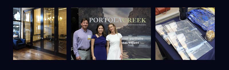 Portola Creek Capital marketing and investor event materials
